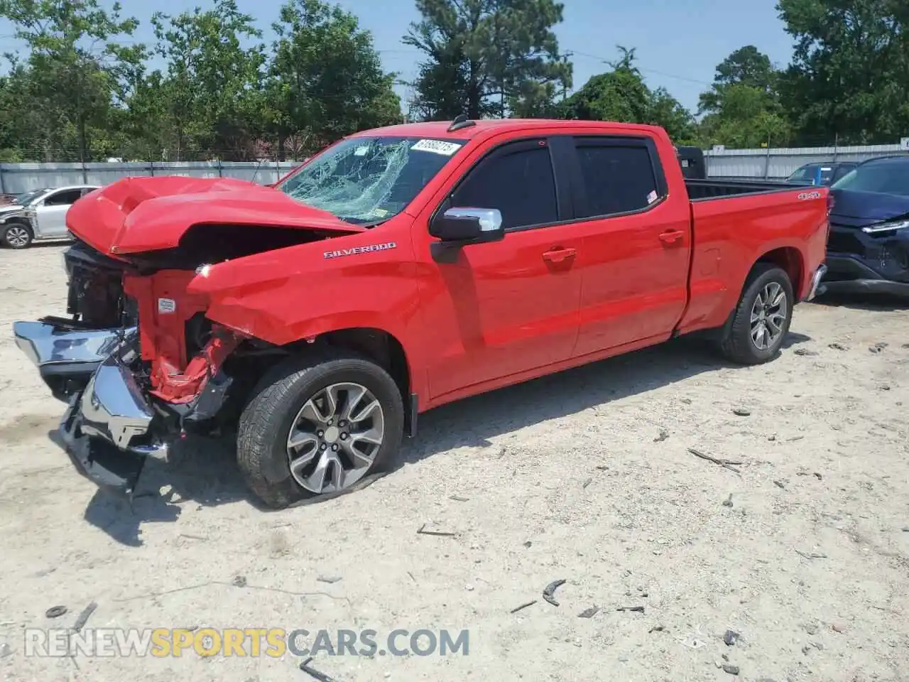 1 Photograph of a damaged car 1GCUYDED8MZ132826 CHEVROLET ALL Models 2021