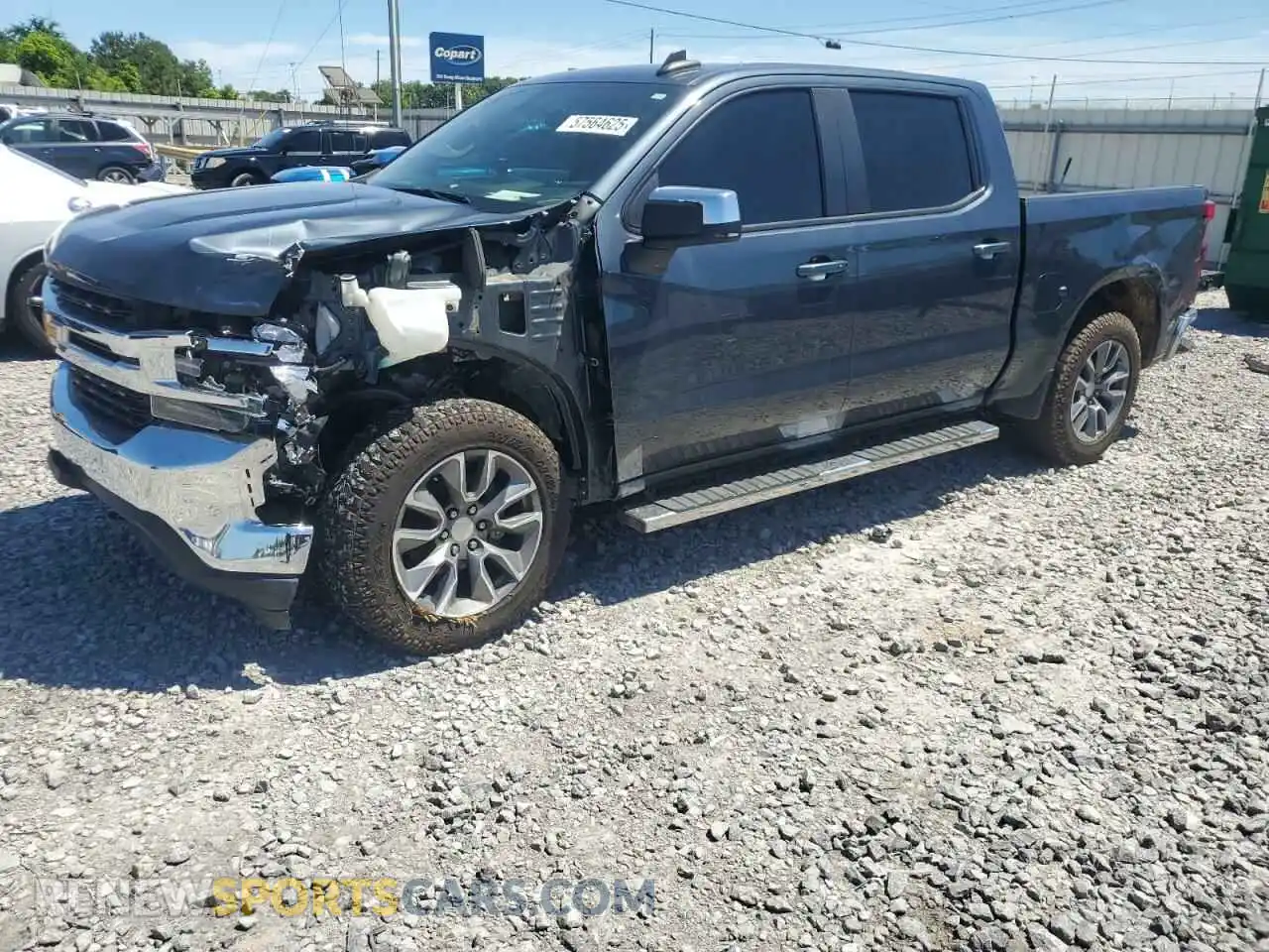 1 Photograph of a damaged car 1GCUYDED8MZ187650 CHEVROLET ALL Models 2021