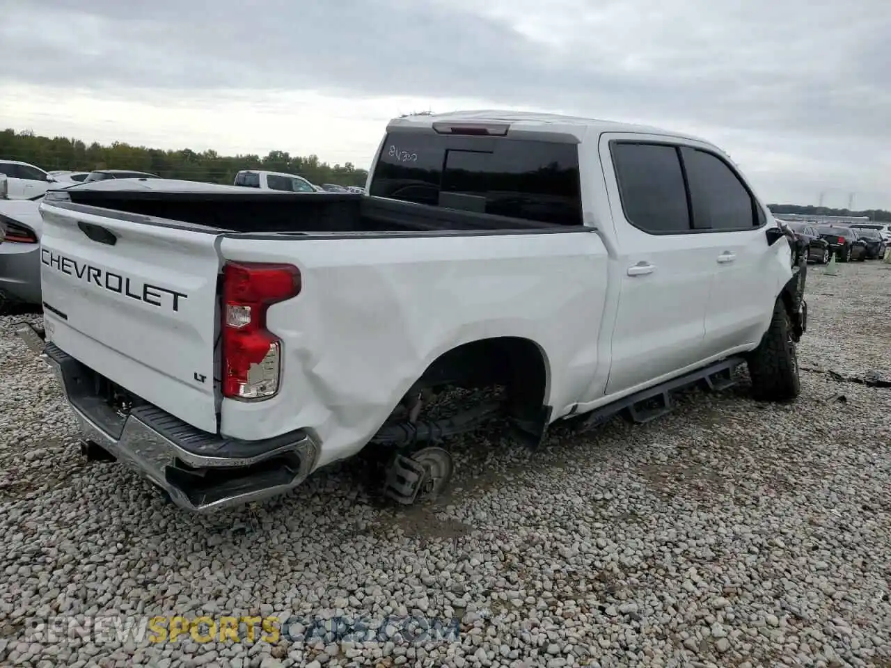 3 Photograph of a damaged car 1GCUYDEDXMZ279567 CHEVROLET ALL Models 2021