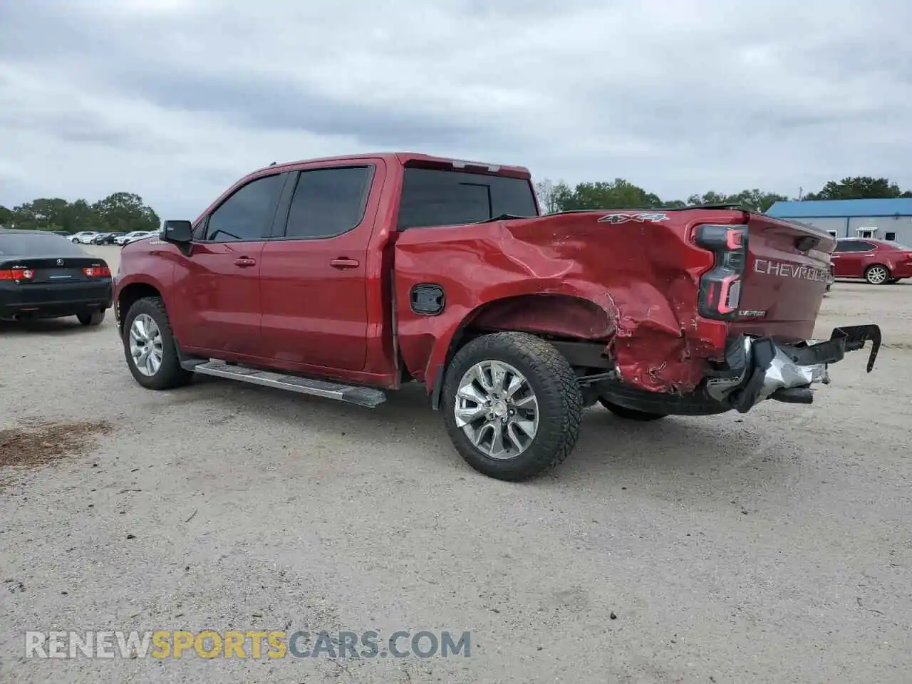 2 Photograph of a damaged car 1GCUYDET8MZ173125 CHEVROLET ALL Models 2021