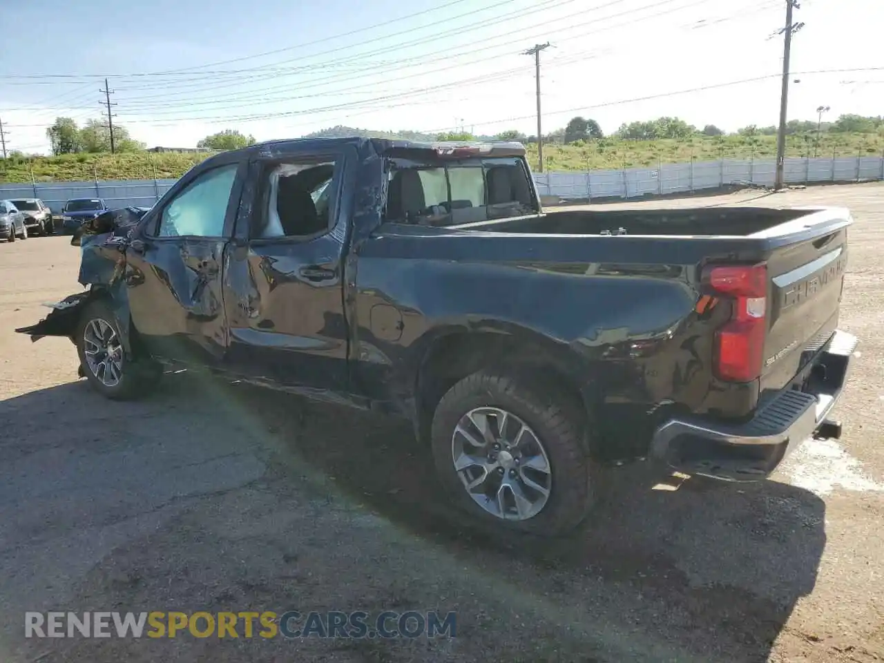 2 Photograph of a damaged car 1GCUYDETXMZ362228 CHEVROLET ALL Models 2021