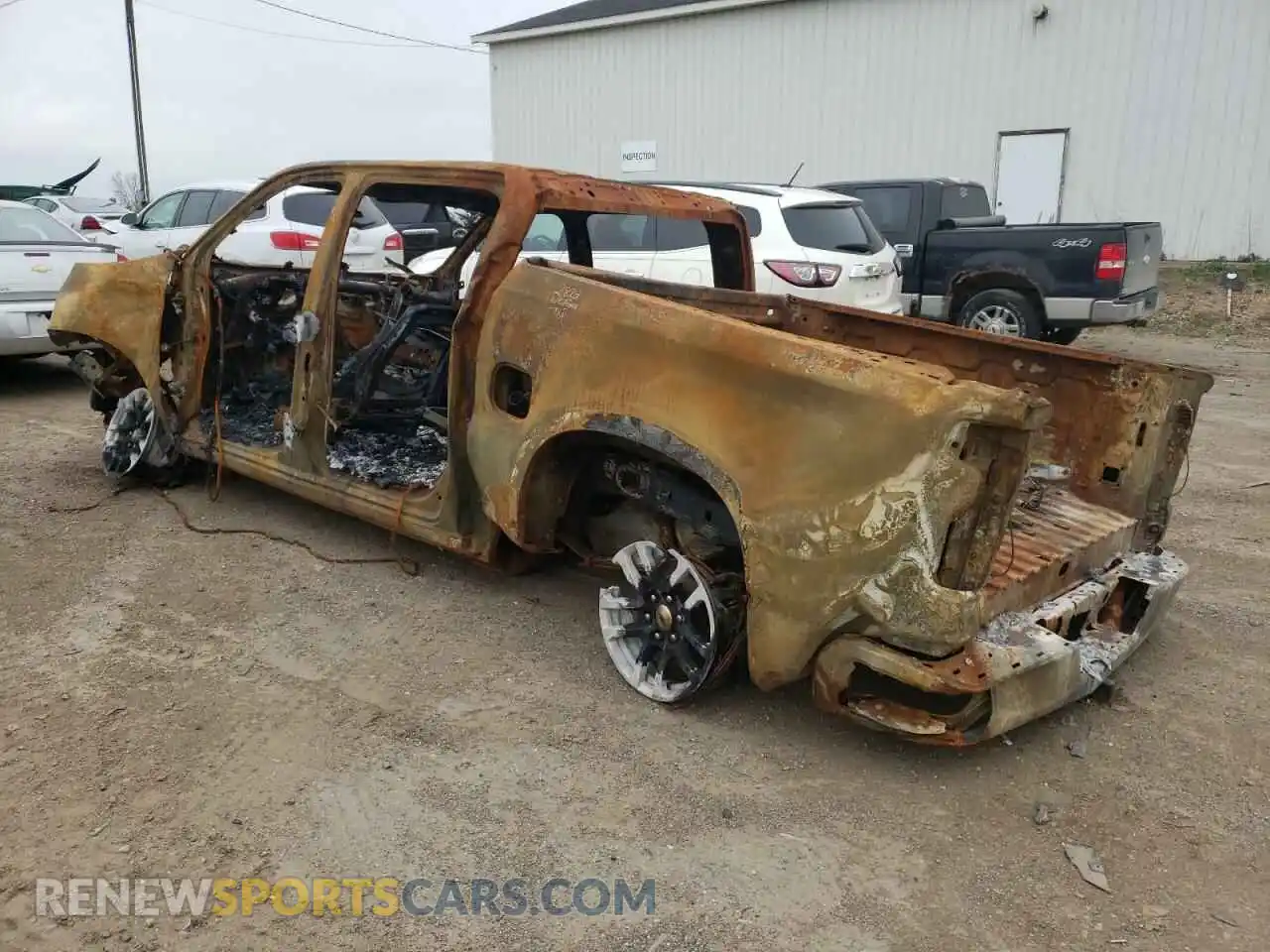 2 Photograph of a damaged car 1GCUYEED7MZ295375 CHEVROLET ALL Models 2021
