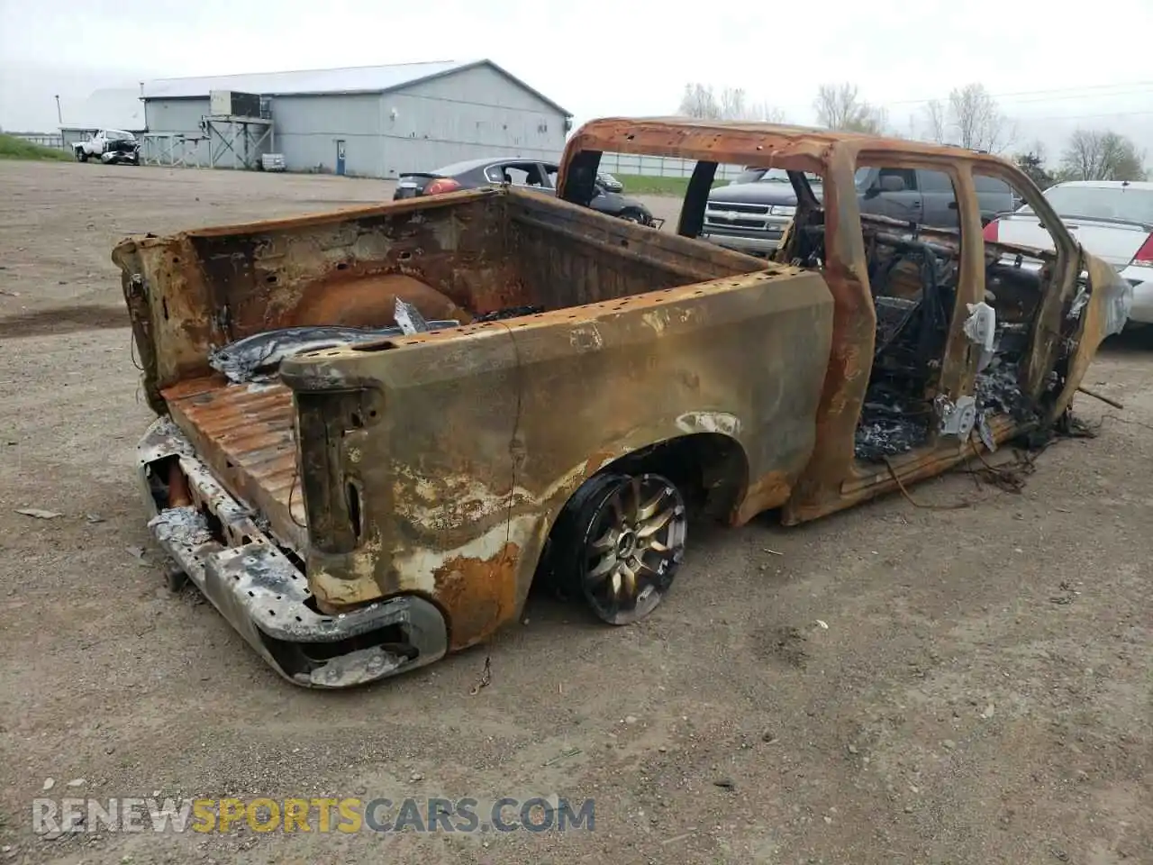 3 Photograph of a damaged car 1GCUYEED7MZ295375 CHEVROLET ALL Models 2021