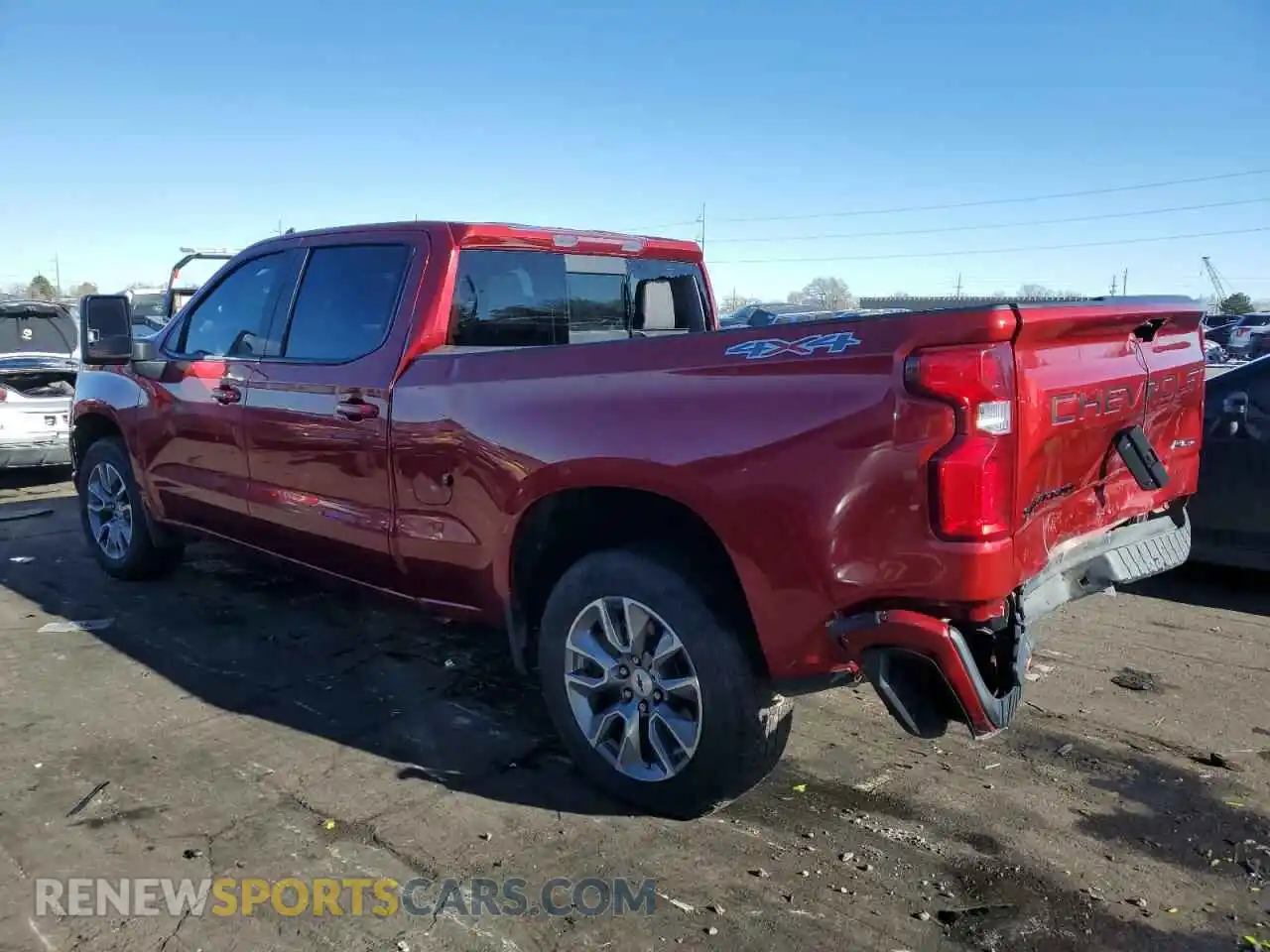 2 Фотография поврежденного автомобиля 1GCUYEEL4MZ276077 CHEVROLET ALL Models 2021