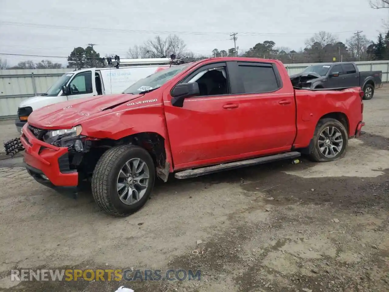 1 Photograph of a damaged car 1GCUYEEL8MZ296686 CHEVROLET ALL Models 2021