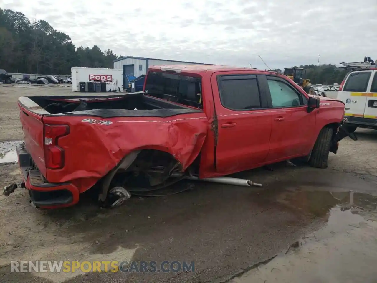 3 Photograph of a damaged car 1GCUYEEL8MZ296686 CHEVROLET ALL Models 2021