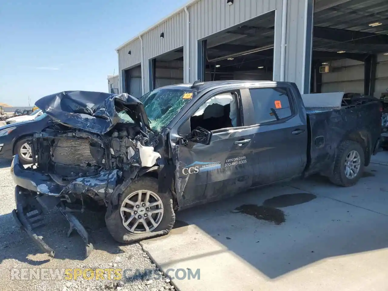 1 Photograph of a damaged car 1GCUYEET6MZ348722 CHEVROLET ALL Models 2021