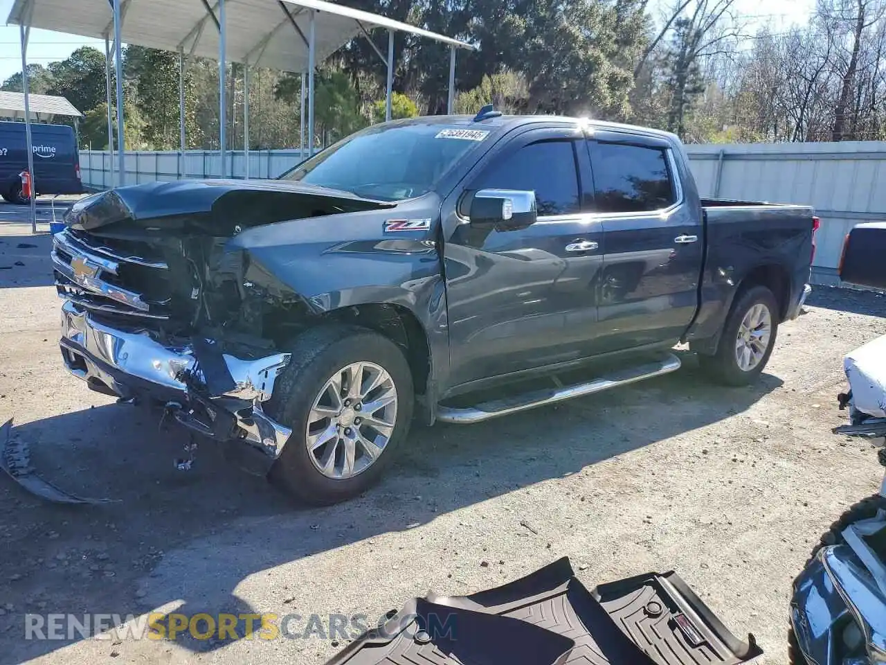 1 Photograph of a damaged car 1GCUYGEL1MZ362586 CHEVROLET ALL Models 2021