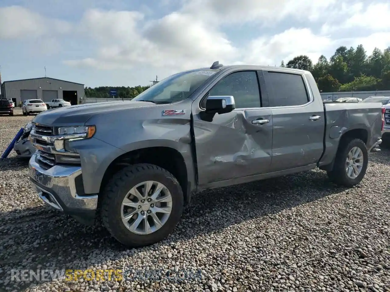 1 Photograph of a damaged car 1GCUYGEL3MZ106708 CHEVROLET ALL Models 2021