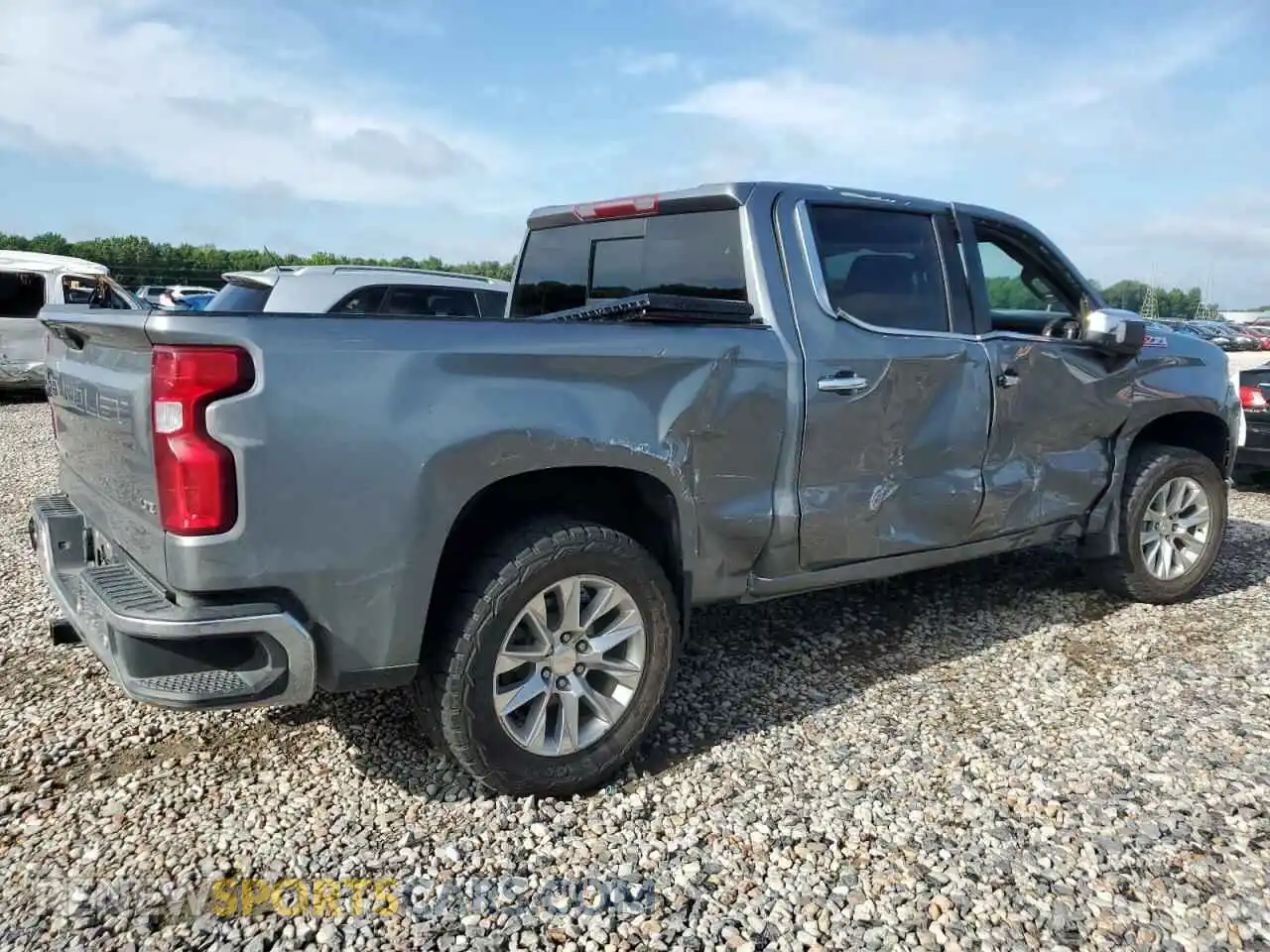 3 Photograph of a damaged car 1GCUYGEL3MZ106708 CHEVROLET ALL Models 2021