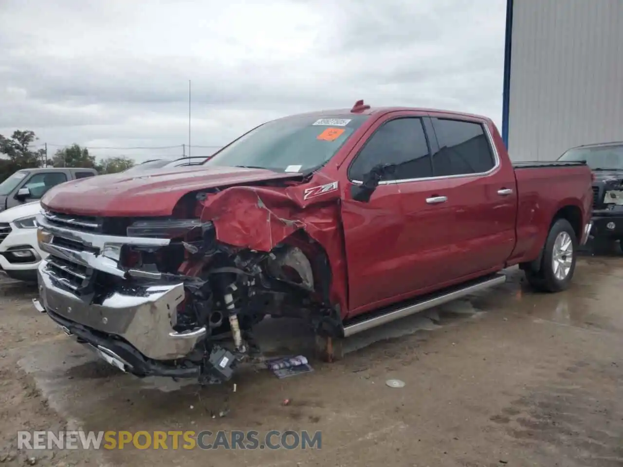 1 Photograph of a damaged car 1GCUYGEL5MZ386910 CHEVROLET ALL Models 2021