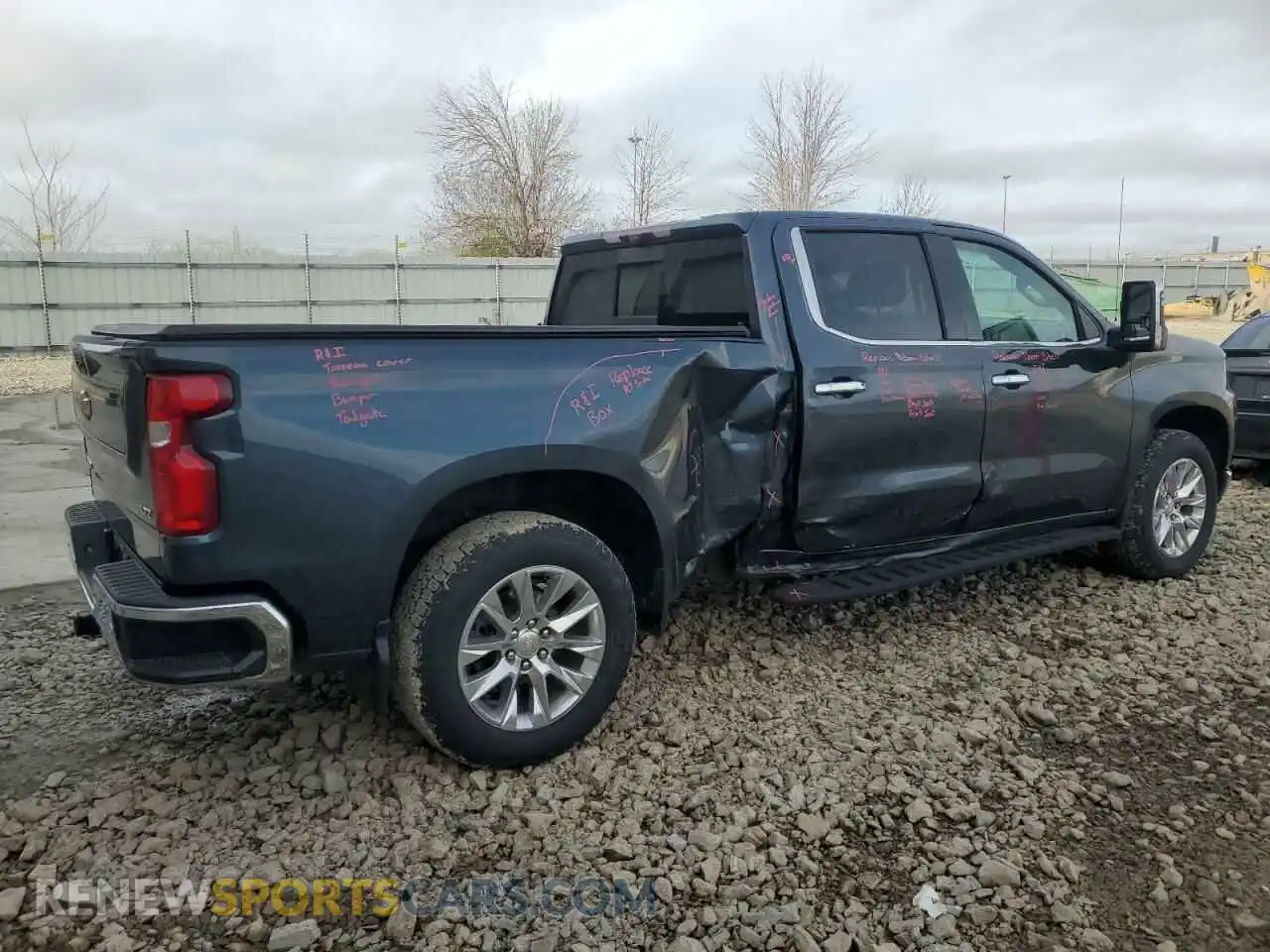 3 Photograph of a damaged car 1GCUYGEL9MZ273915 CHEVROLET ALL Models 2021