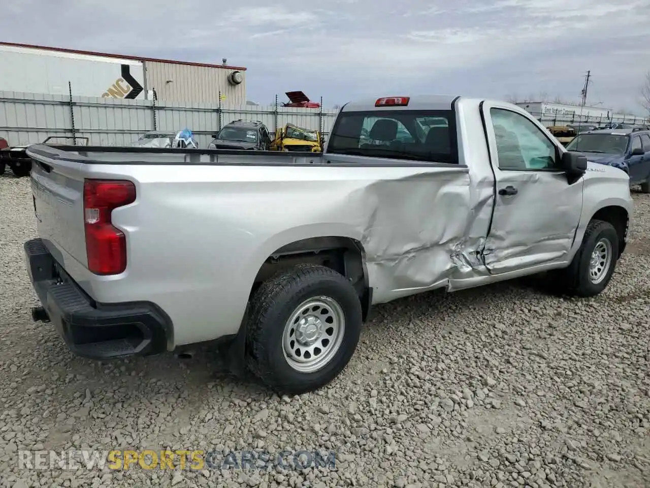 3 Photograph of a damaged car 3GCNWAEF1MG168996 CHEVROLET ALL Models 2021