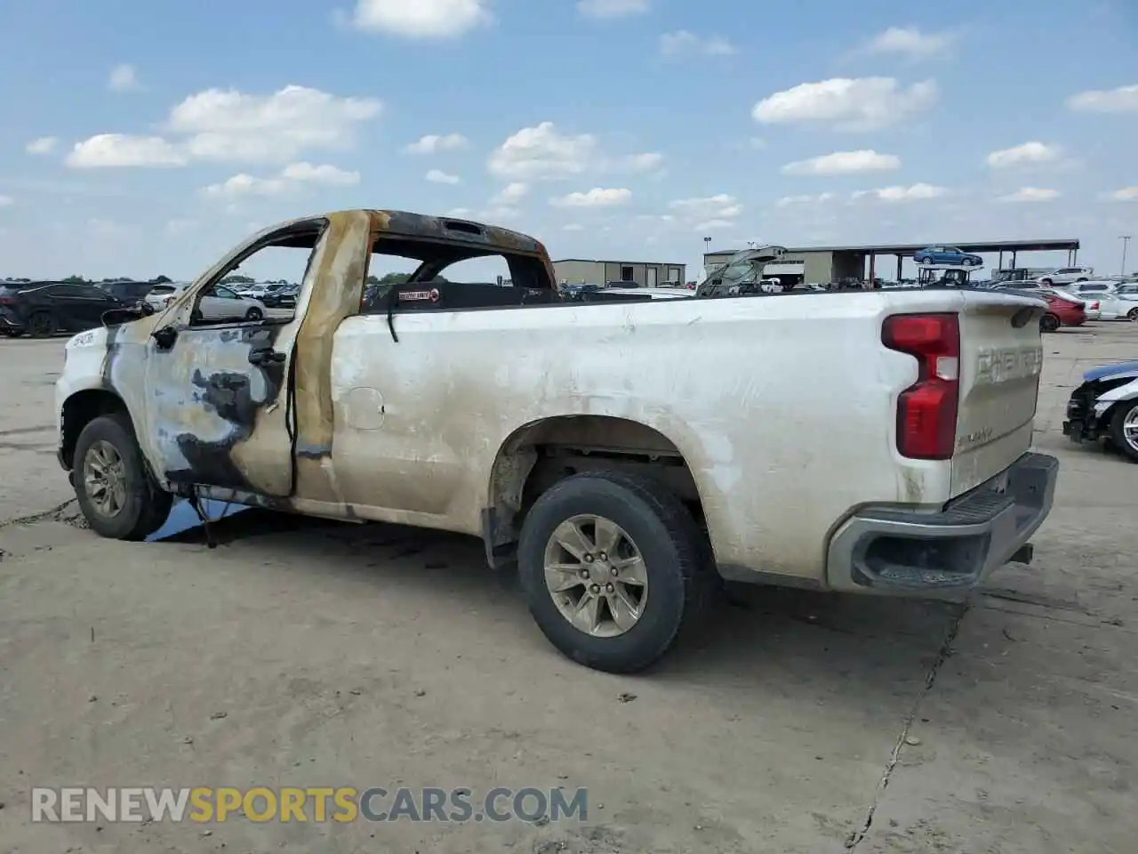 2 Фотография поврежденного автомобиля 3GCNWAEF8MG302063 CHEVROLET ALL Models 2021