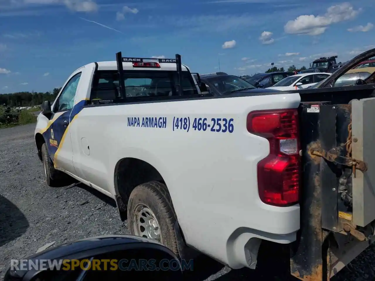 2 Photograph of a damaged car 3GCNWAEH1MG393940 CHEVROLET ALL Models 2021