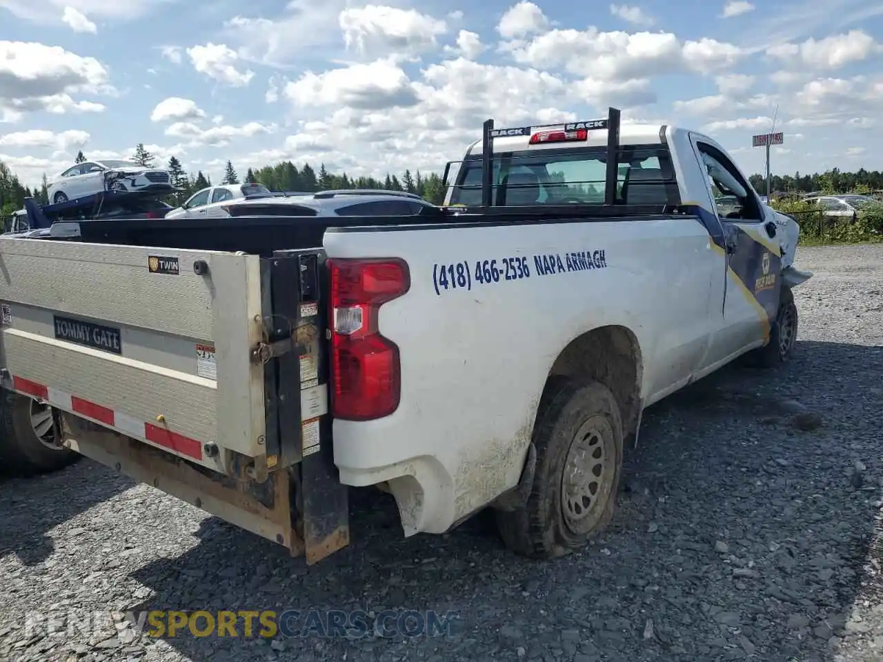 3 Photograph of a damaged car 3GCNWAEH1MG393940 CHEVROLET ALL Models 2021