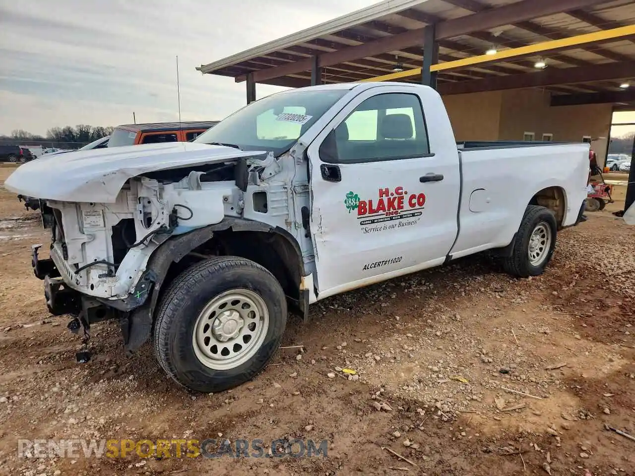 1 Photograph of a damaged car 3GCNWAEH7MG339056 CHEVROLET ALL Models 2021