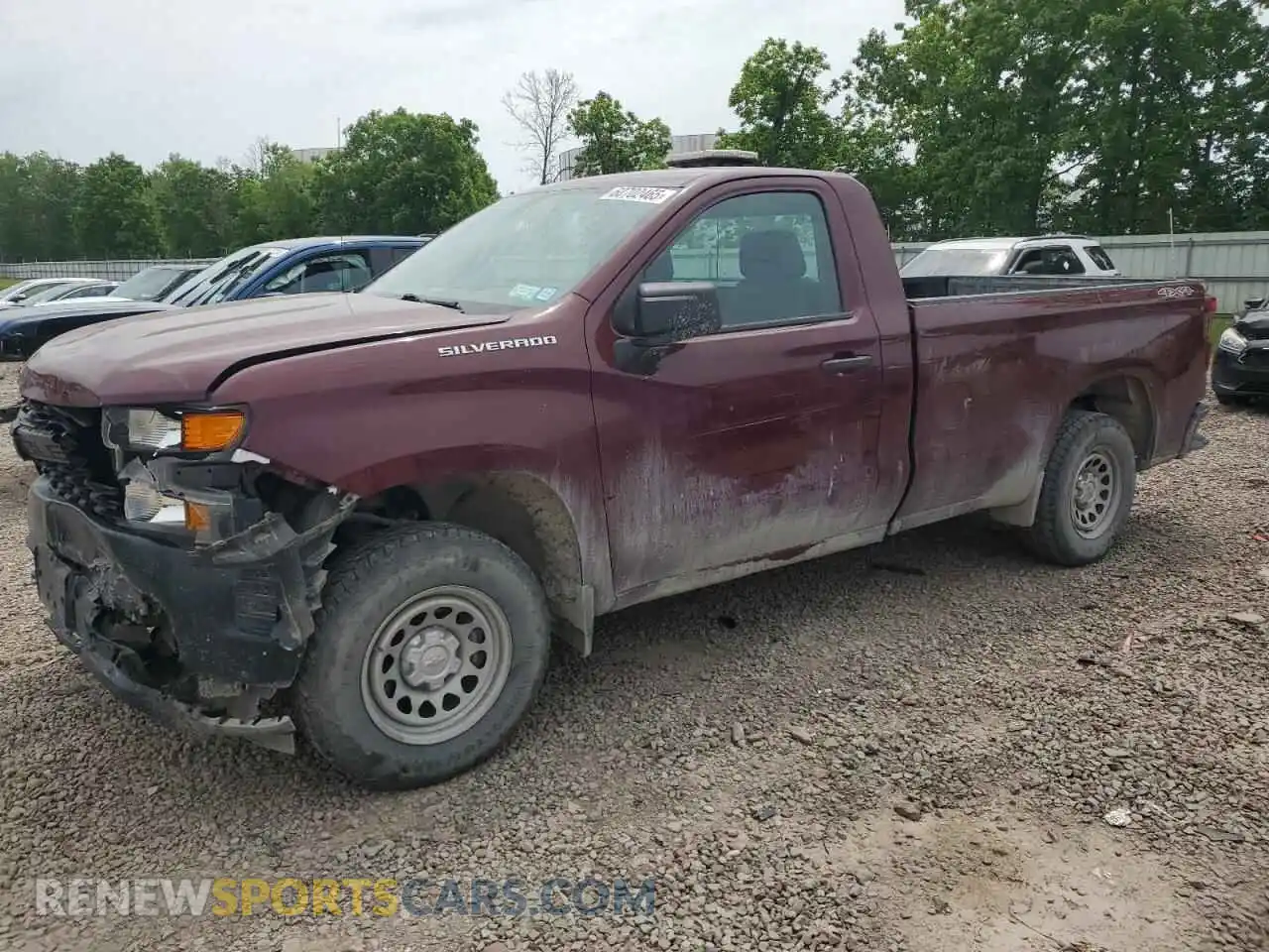 1 Photograph of a damaged car 3GCNYAEH2MG361637 CHEVROLET ALL Models 2021