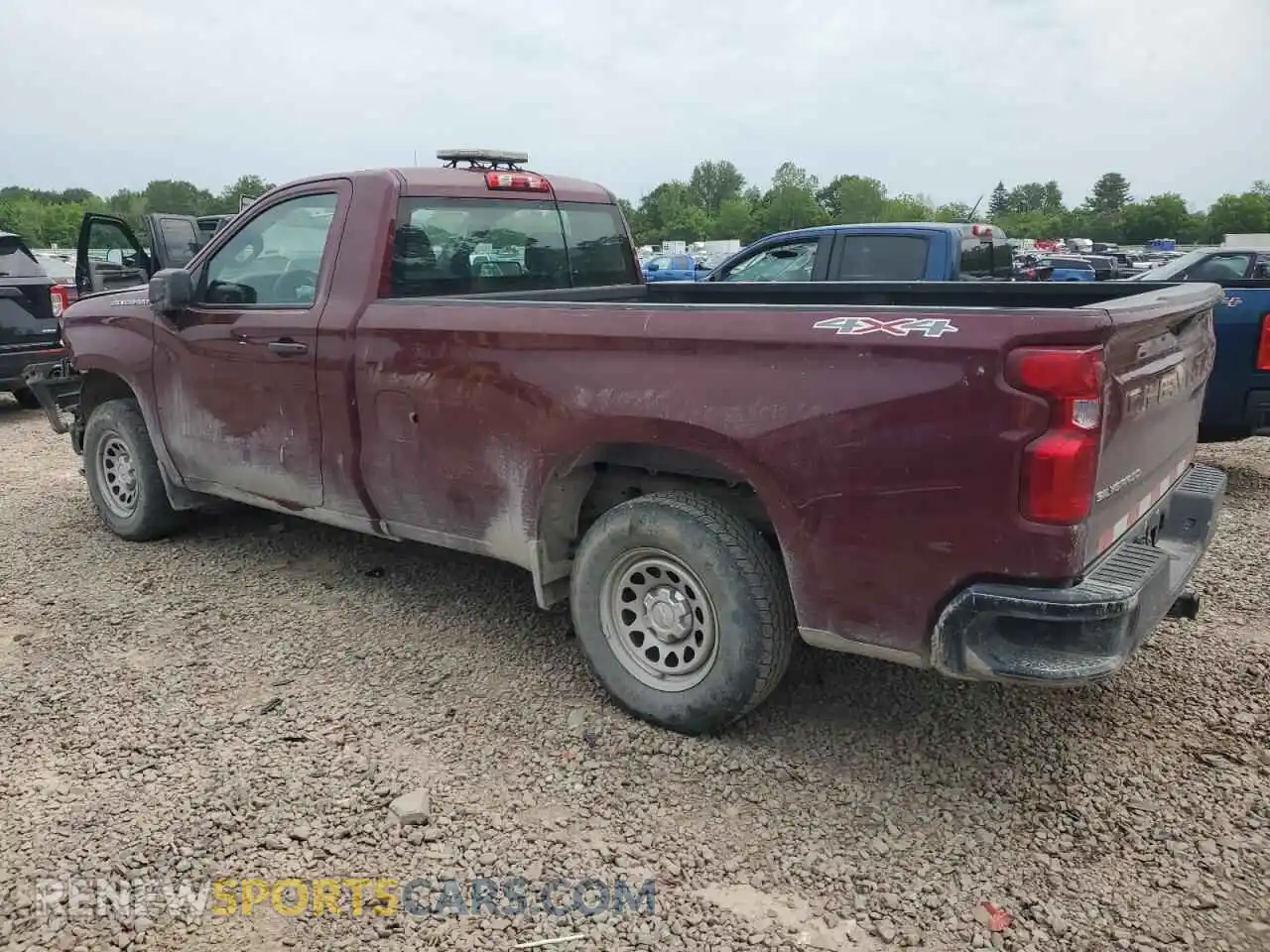 2 Photograph of a damaged car 3GCNYAEH2MG361637 CHEVROLET ALL Models 2021