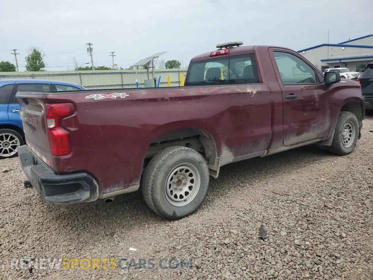 3 Photograph of a damaged car 3GCNYAEH2MG361637 CHEVROLET ALL Models 2021