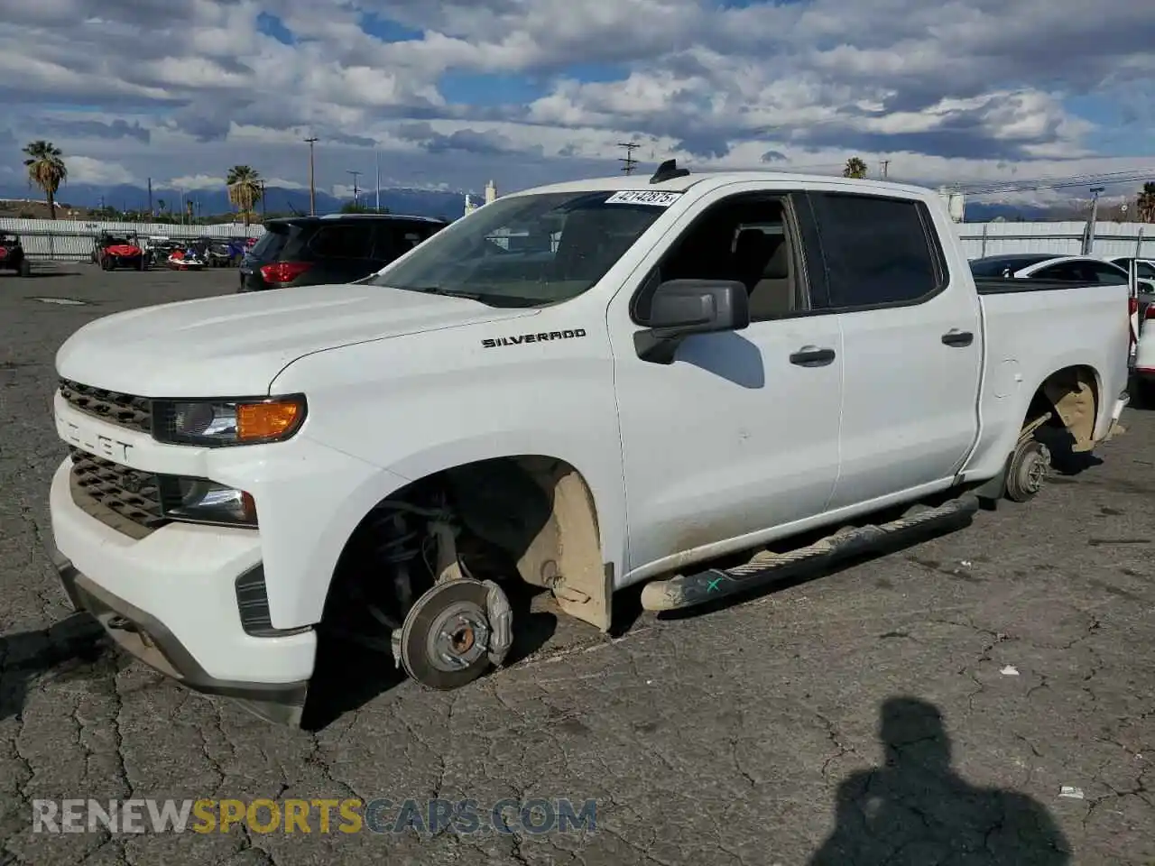 1 Photograph of a damaged car 3GCPWBEK2MG473922 CHEVROLET ALL Models 2021