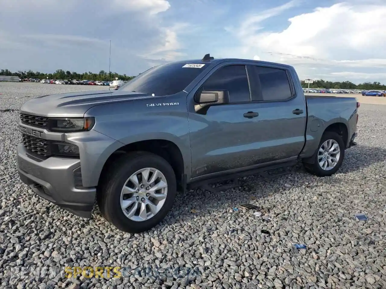 1 Photograph of a damaged car 3GCPWBEK4MG329529 CHEVROLET ALL Models 2021