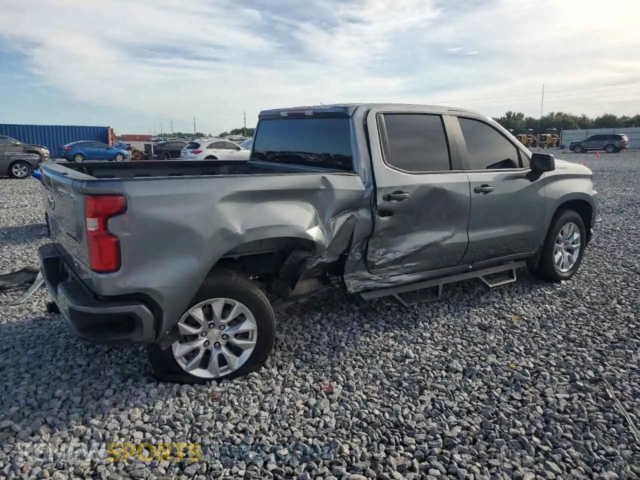 3 Photograph of a damaged car 3GCPWBEK4MG329529 CHEVROLET ALL Models 2021