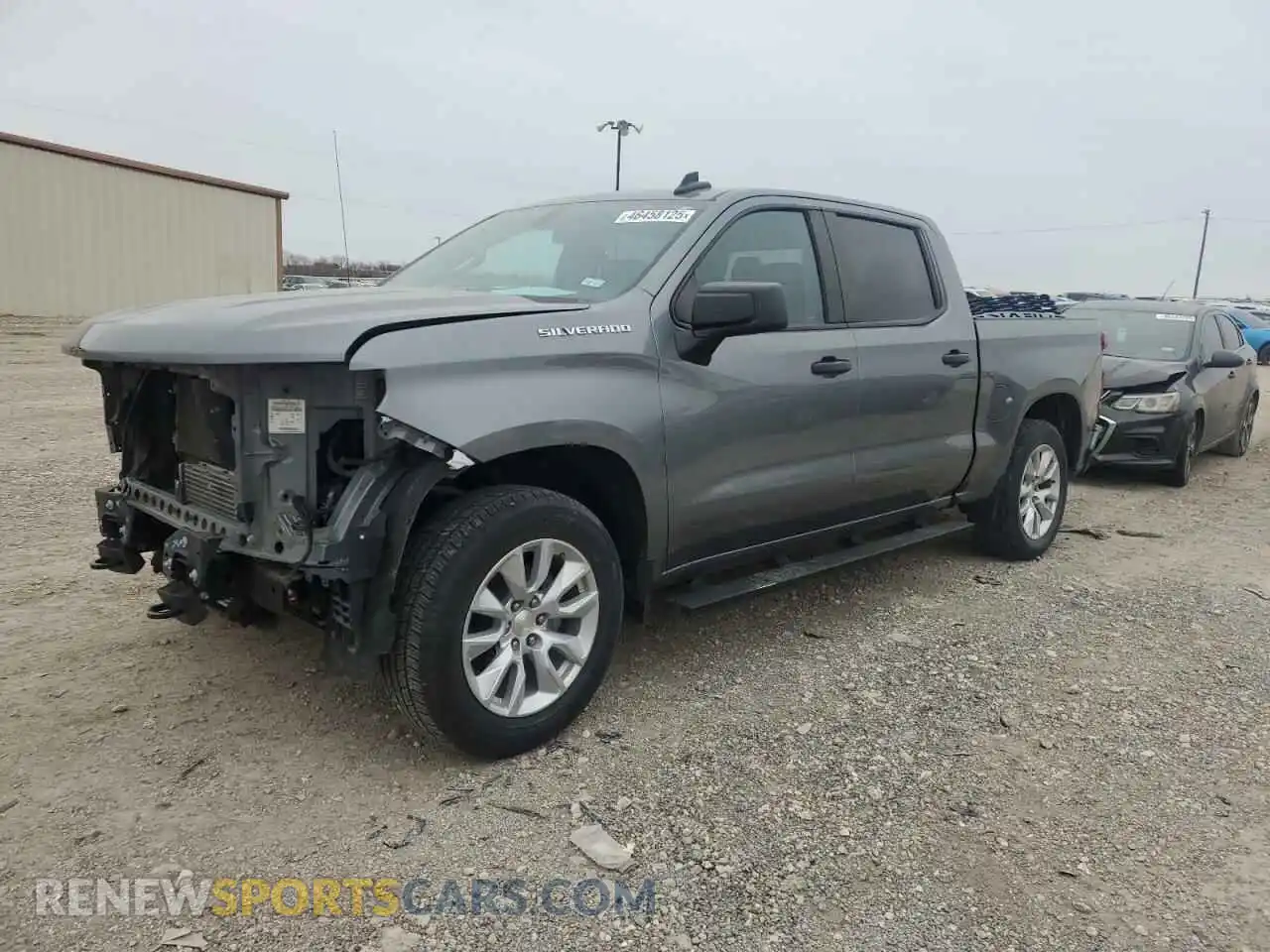 1 Photograph of a damaged car 3GCPWBEK5MG417957 CHEVROLET ALL Models 2021