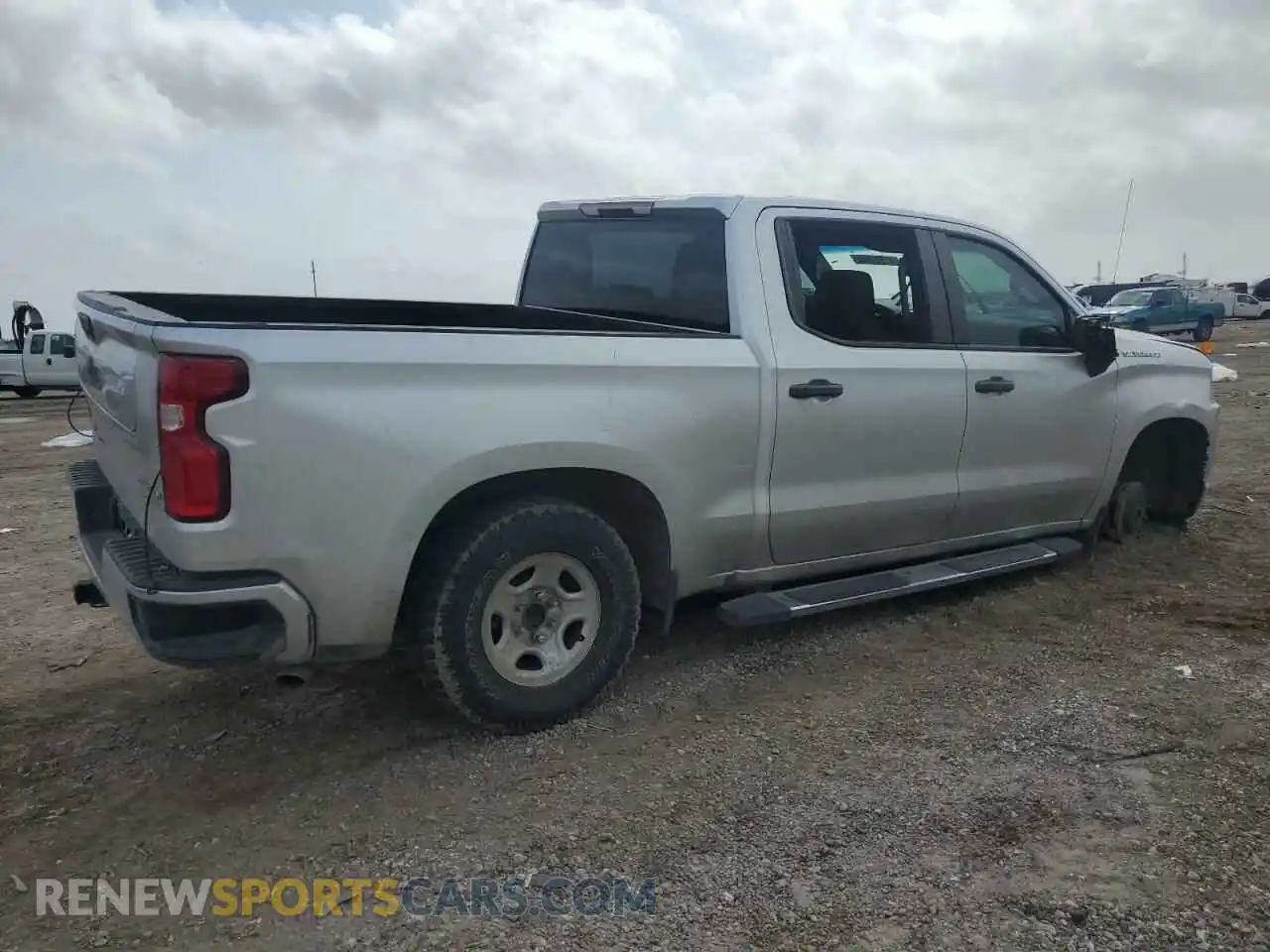 3 Фотография поврежденного автомобиля 3GCPWBEK6MG375931 CHEVROLET ALL Models 2021