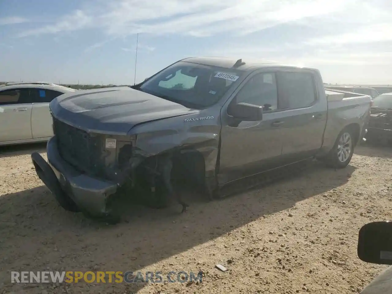 1 Photograph of a damaged car 3GCPWBEK8MG200533 CHEVROLET ALL Models 2021