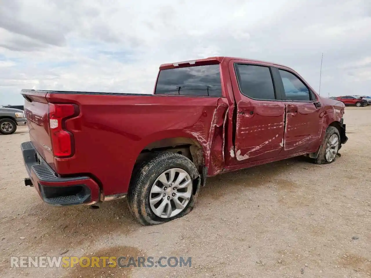 3 Photograph of a damaged car 3GCPWBEK9MG270185 CHEVROLET ALL Models 2021