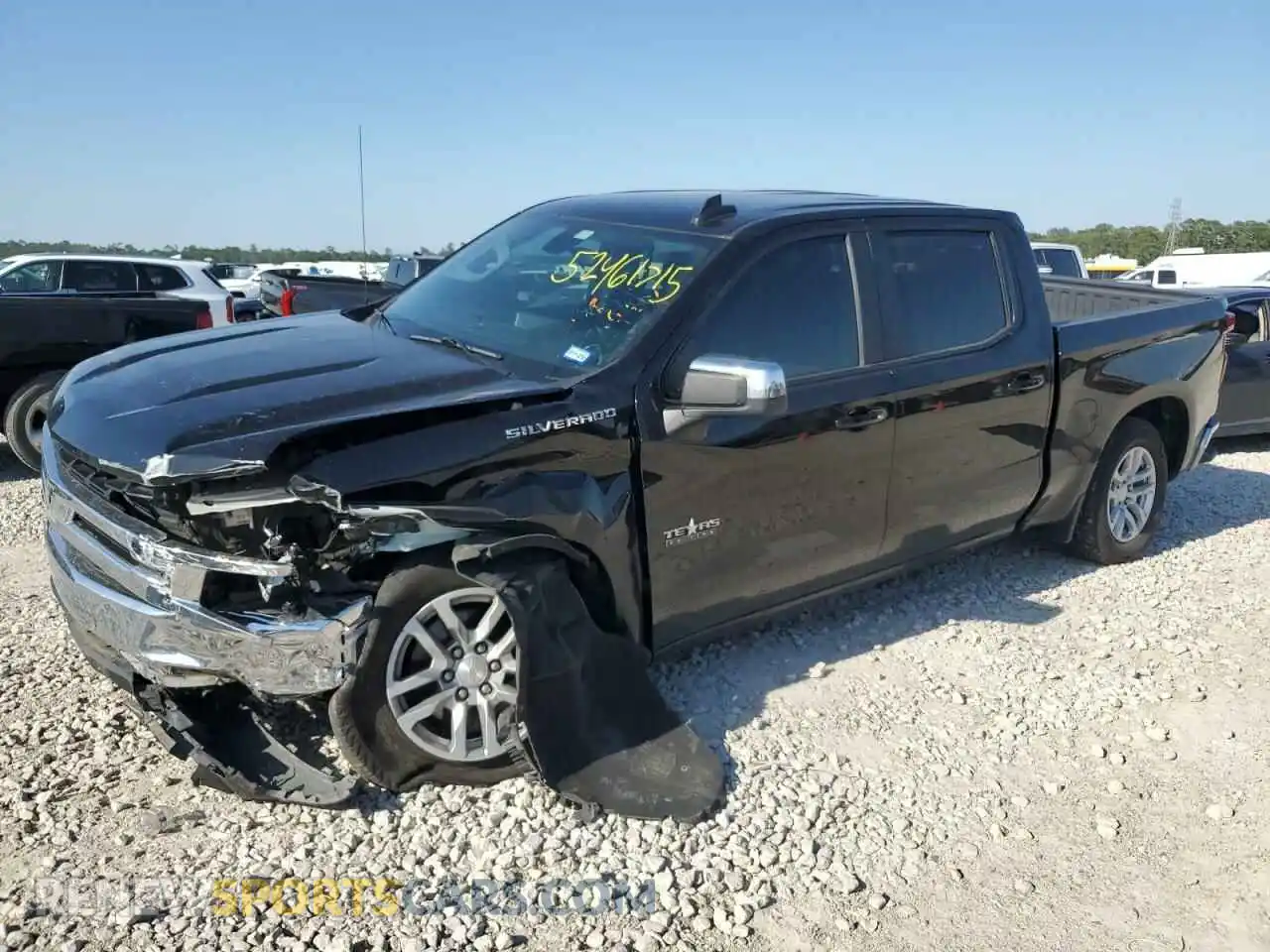 1 Photograph of a damaged car 3GCPWCED2MG419169 CHEVROLET ALL Models 2021