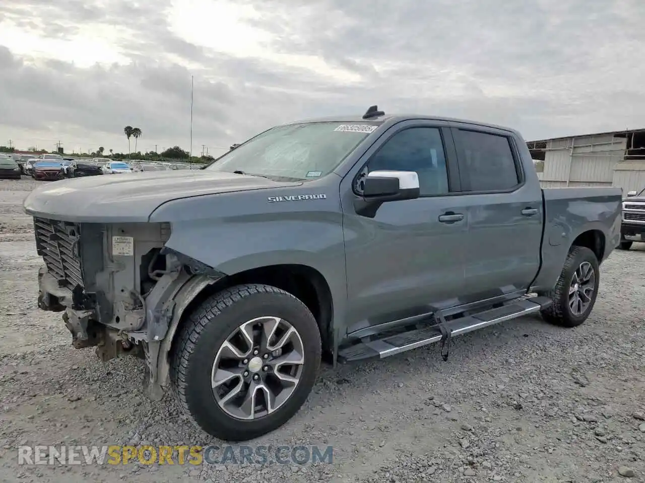 1 Photograph of a damaged car 3GCPWCED4MG207857 CHEVROLET ALL Models 2021