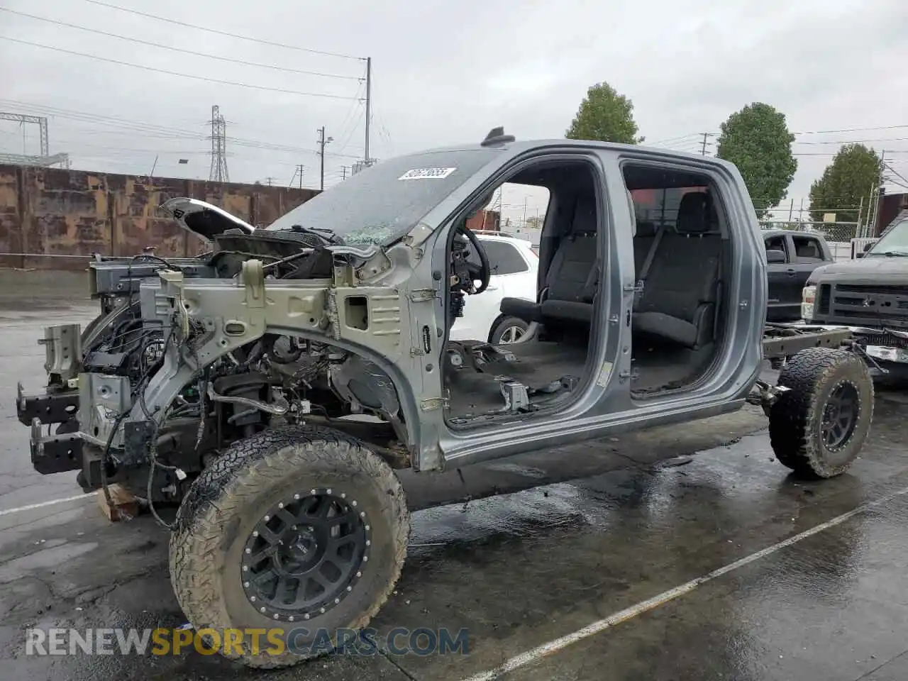 1 Фотография поврежденного автомобиля 3GCPWCED9MG383173 CHEVROLET ALL Models 2021