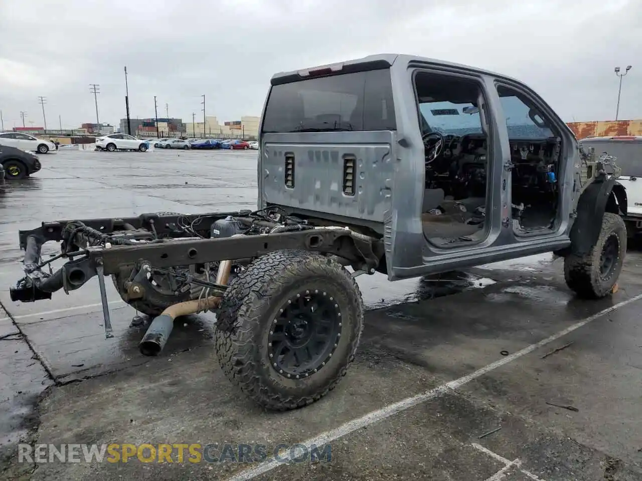 3 Фотография поврежденного автомобиля 3GCPWCED9MG383173 CHEVROLET ALL Models 2021