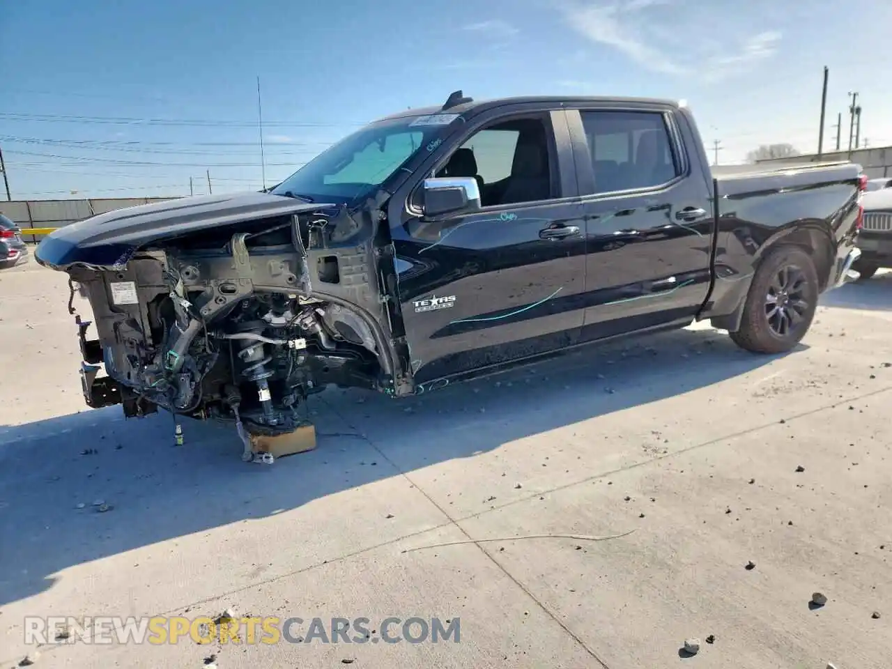 1 Photograph of a damaged car 3GCPWCED9MG394657 CHEVROLET ALL Models 2021