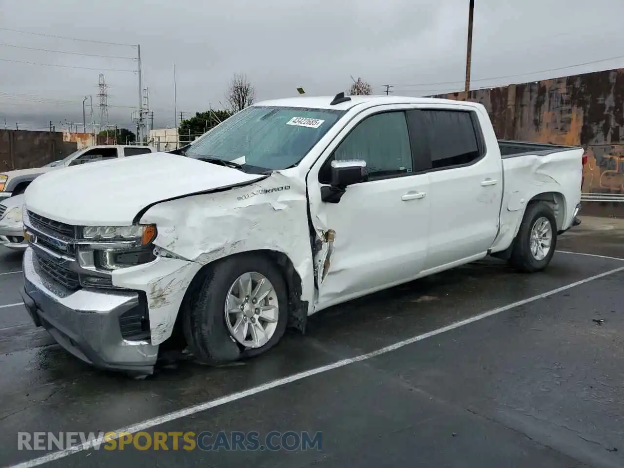 1 Photograph of a damaged car 3GCPWCEK2MG413225 CHEVROLET ALL Models 2021