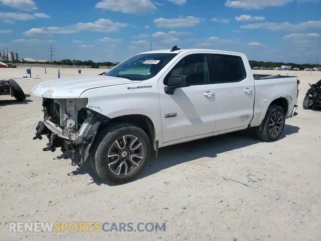 1 Photograph of a damaged car 3GCPWDED1MG292100 CHEVROLET ALL Models 2021