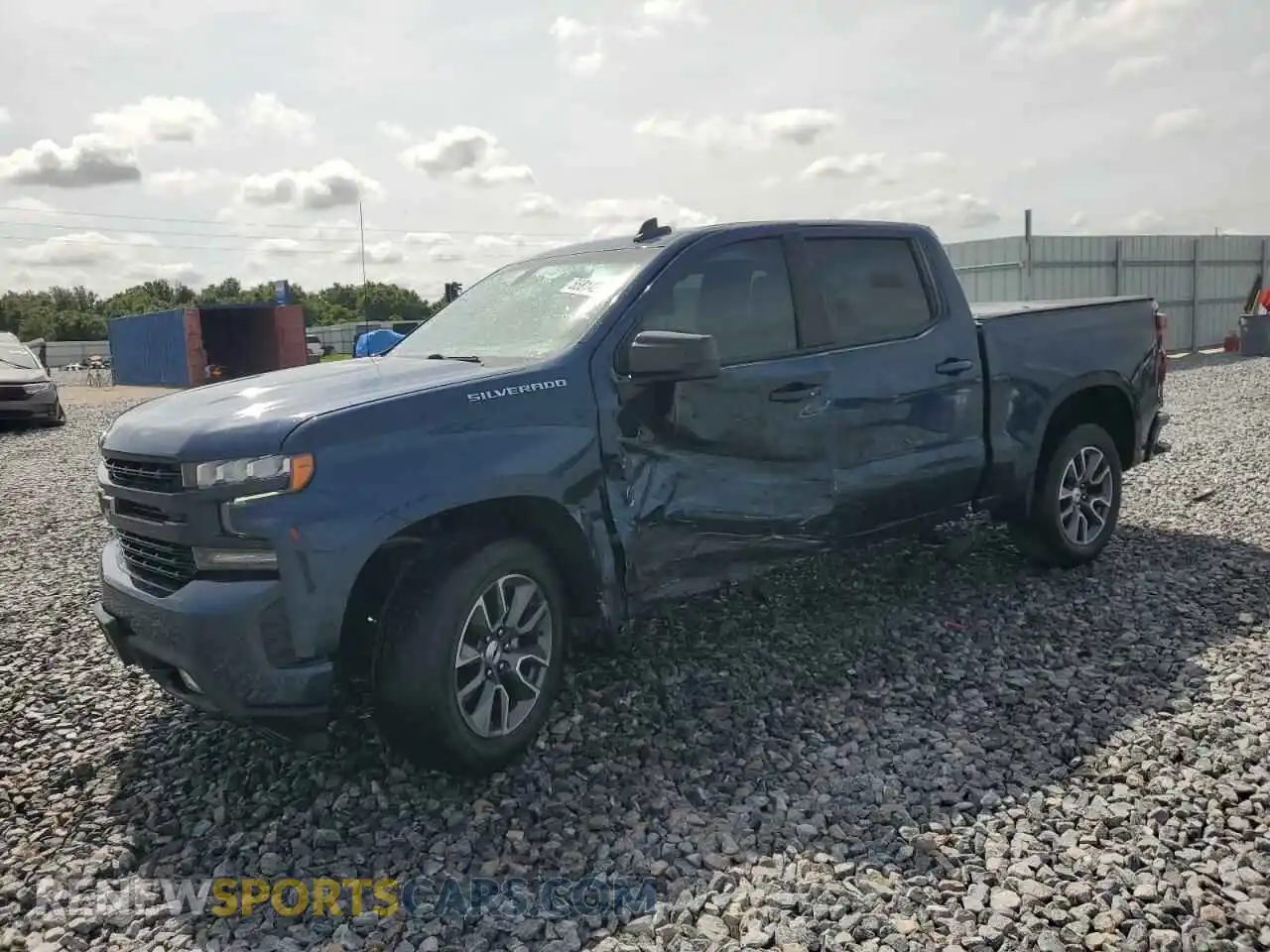1 Photograph of a damaged car 3GCPWDED1MG400389 CHEVROLET ALL Models 2021