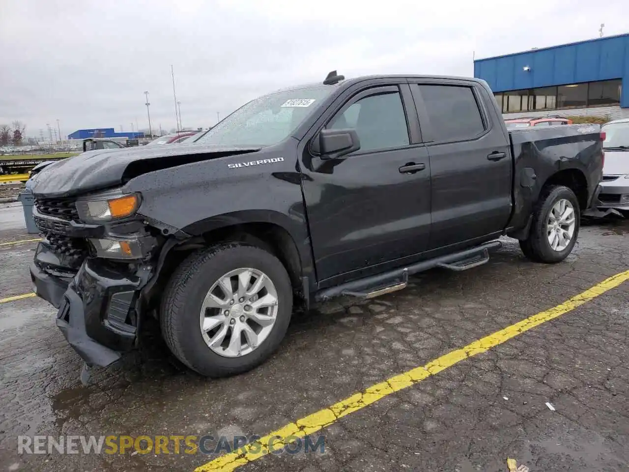 1 Photograph of a damaged car 3GCPYBEK1MG186582 CHEVROLET ALL Models 2021