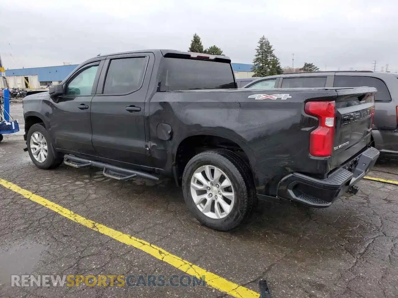 2 Photograph of a damaged car 3GCPYBEK1MG186582 CHEVROLET ALL Models 2021