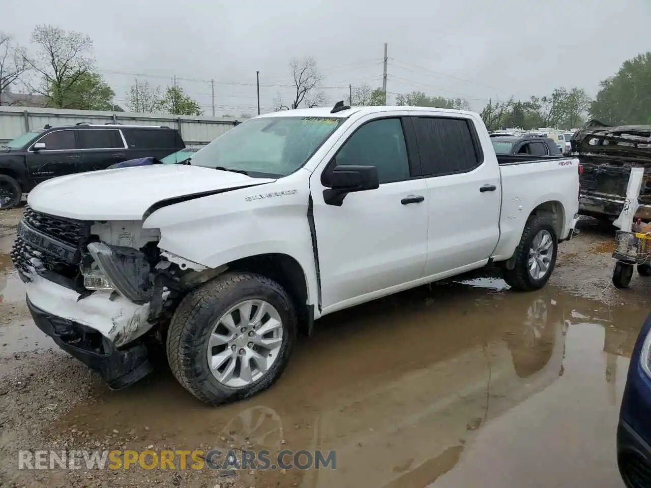 1 Photograph of a damaged car 3GCPYBEK8MG371843 CHEVROLET ALL Models 2021