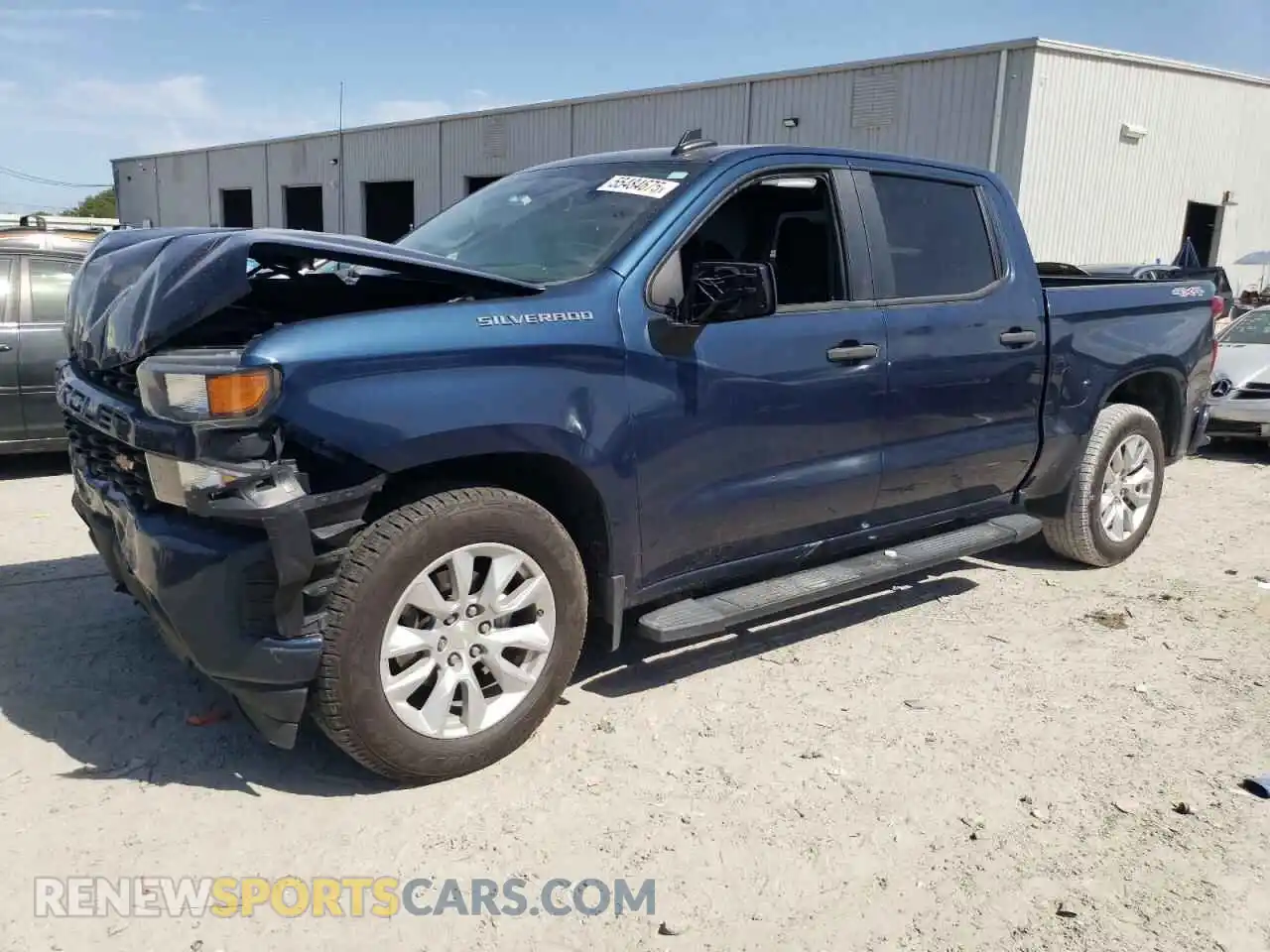 1 Photograph of a damaged car 3GCPYBEKXMG344787 CHEVROLET ALL Models 2021