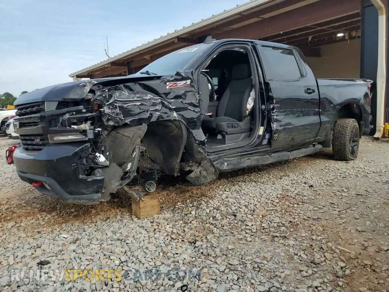 1 Photograph of a damaged car 3GCPYFED0MG347268 CHEVROLET ALL Models 2021