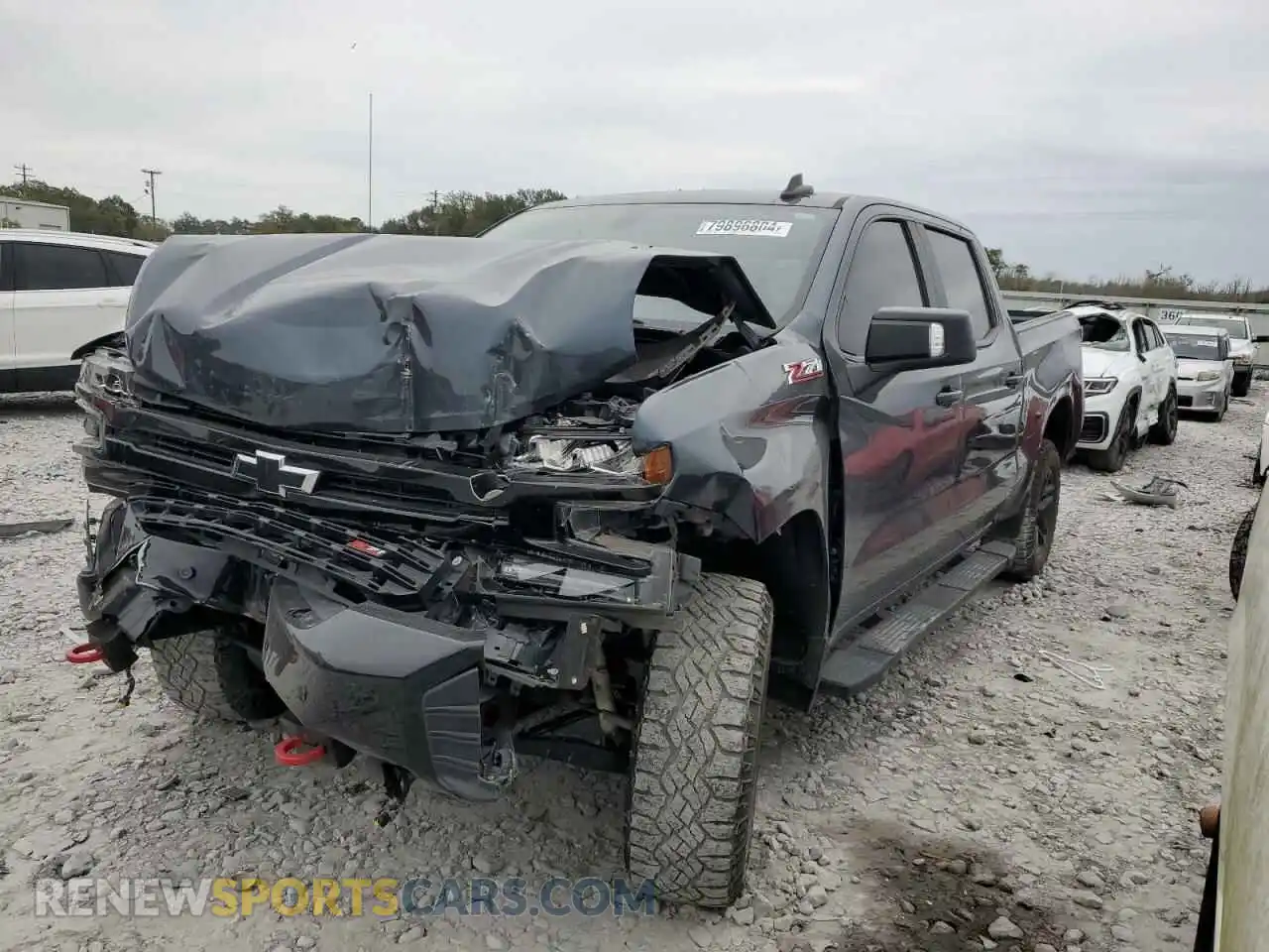 1 Photograph of a damaged car 3GCPYFED1MG180502 CHEVROLET ALL Models 2021