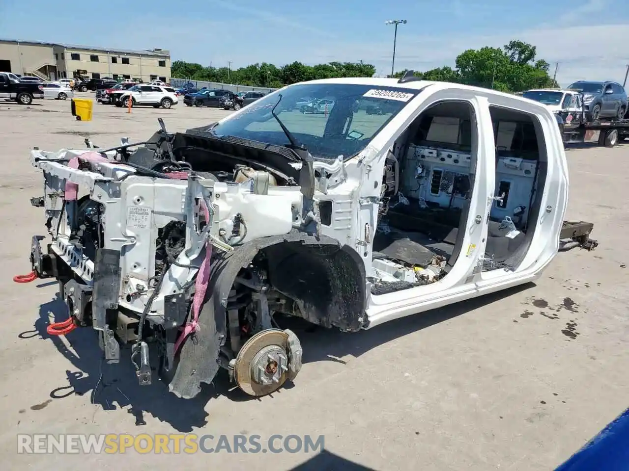 1 Photograph of a damaged car 3GCPYFED1MG202255 CHEVROLET ALL Models 2021