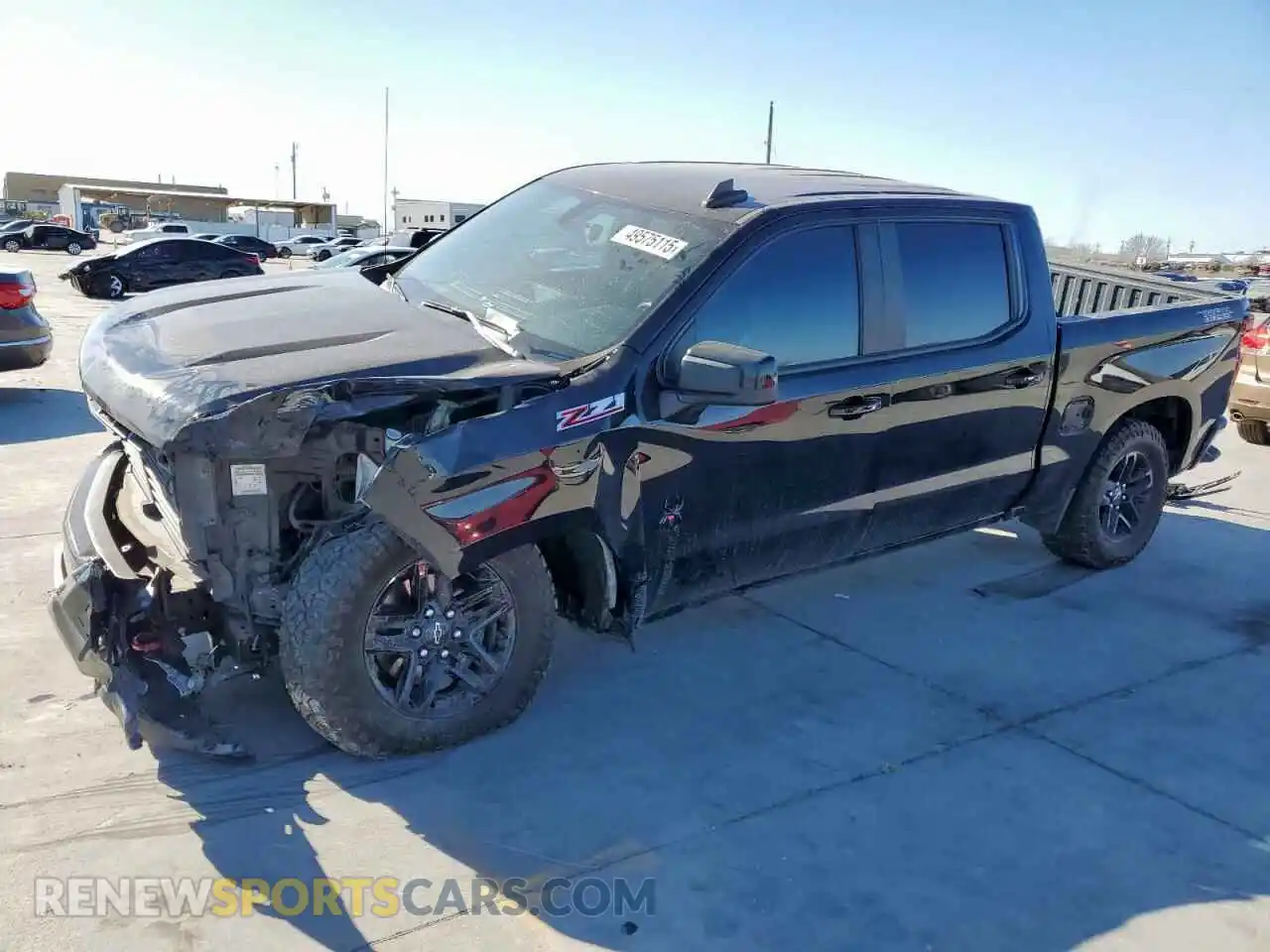 1 Photograph of a damaged car 3GCPYFED1MG416100 CHEVROLET ALL Models 2021