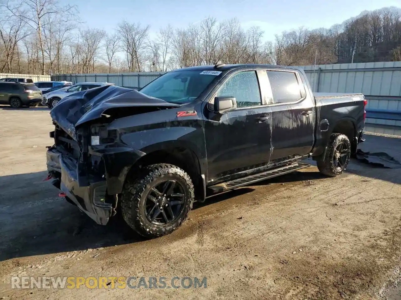 1 Photograph of a damaged car 3GCPYFED2MG357364 CHEVROLET ALL Models 2021