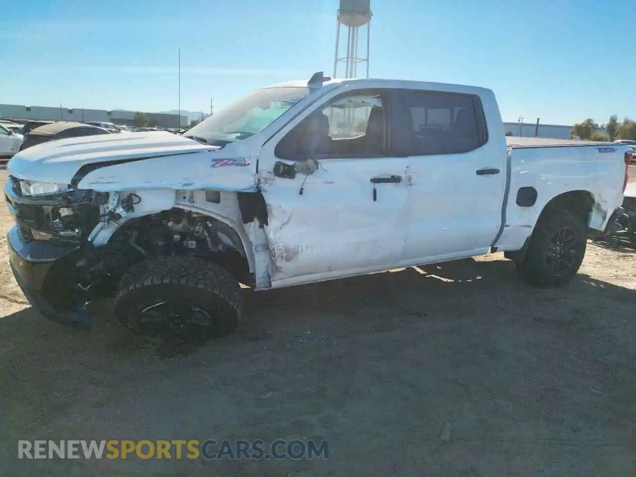 1 Photograph of a damaged car 3GCPYFED3MG446344 CHEVROLET ALL Models 2021