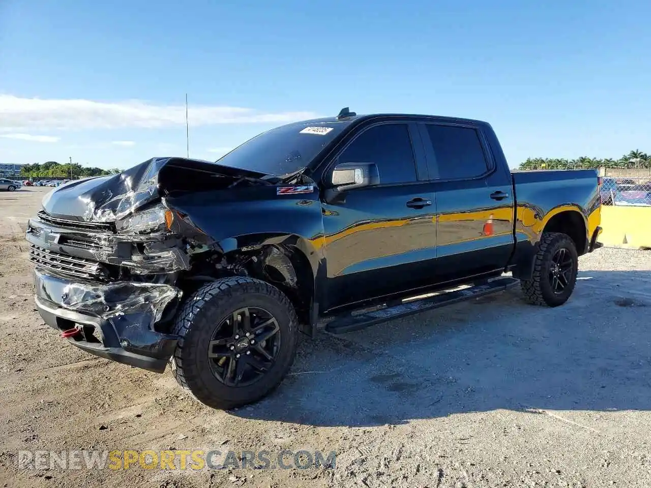 1 Photograph of a damaged car 3GCPYFED6MG255162 CHEVROLET ALL Models 2021